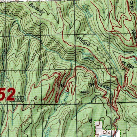 Oregon Hunting Unit 52 Starkey Land Ownership Map By Huntdata Llc