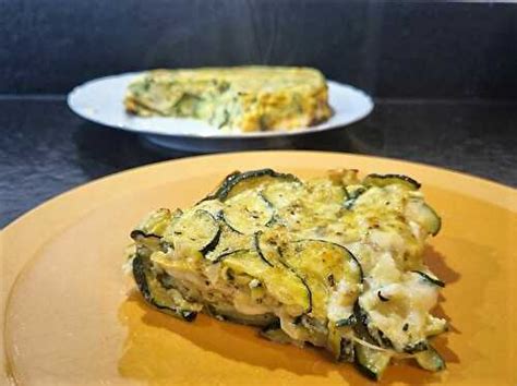 Omelette Italienne Au Four Courgettes Et Fromage Fondant De Tradition