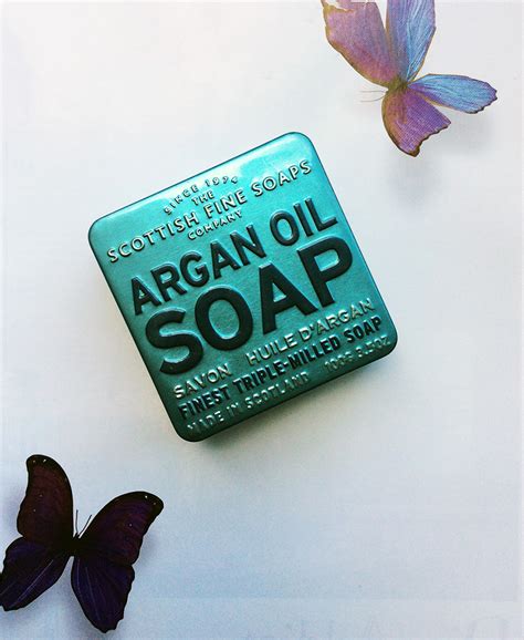 The Scottish Fine Soaps Company Argan Oil Soap Review Makeup4all