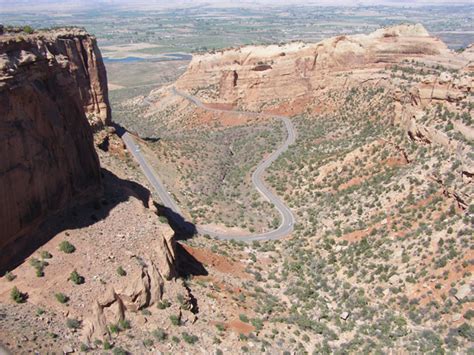 Scenic Rim Rock Drive - Colorado National Monument (U.S. National Park ...