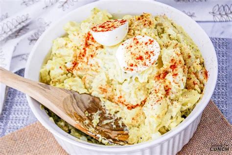 Classic Potato Salad with Eggs Recipe - Salads for Lunch