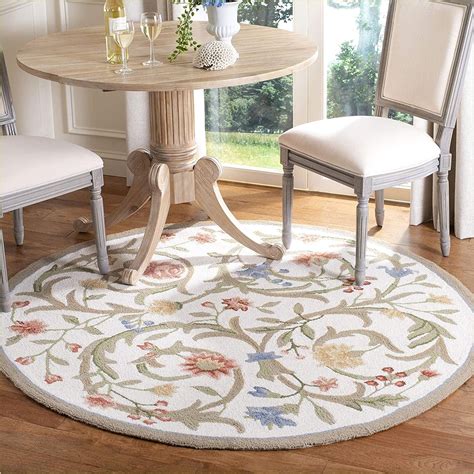 Round Dining Room Table Rugs Dining Room Home Design Ideas