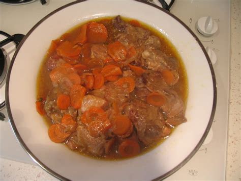 Recette de Sauté de veau aux carottes