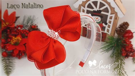 Como Fazer Um La O Bonito Para O Natal La O Formosura By Polyana