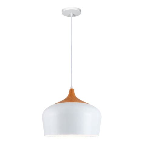 Luz Desing Lampara Colgante Moderno Blanco Madera Vintage Apto Led Mks