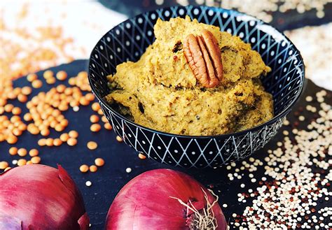 Linsenaufstrich Mit Quinoa Und Curry Plantiness