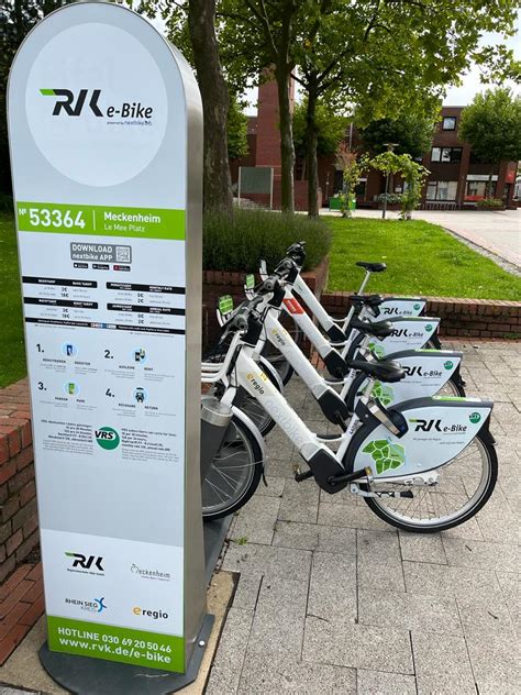 Vier Neue Verleihstationen F R Das Rvk E Bike In Meckenheim