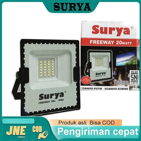 Lampu Sorot Led Surya Freeway Watt Flood Light Surya Freeway W