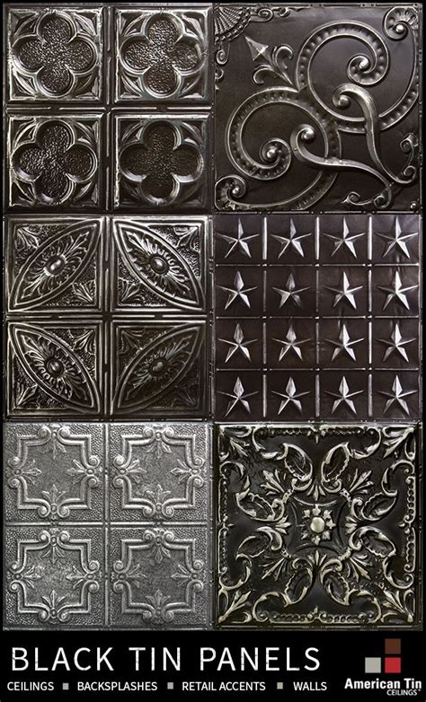 Tin Panel Colors American Tin Ceilings | Tin panel, Tin ceiling, Tin tiles