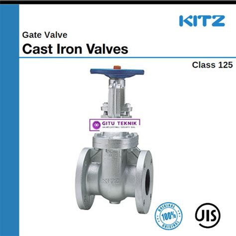 Jual Gate Valve 6 Inchi Dn150 Class 125s Kitz Jakarta Pusat Gitu Teknik Tokopedia