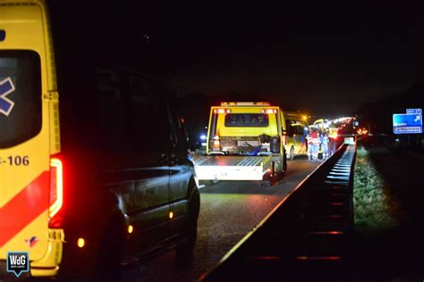 Kop Staartbotsing Op Snelweg A Bij Budel