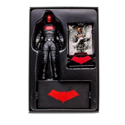 The New Dc Multiverse Red Hood Bbts Exclusive Limited Black White