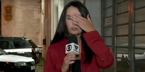 V Deo Rep Rter Da Tv Globo Desmaia Ao Vivo Durante Telejornal Agenda