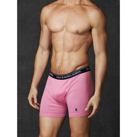 Lyst Polo Ralph Lauren Cotton Boxer Brief 3 Pack For Men