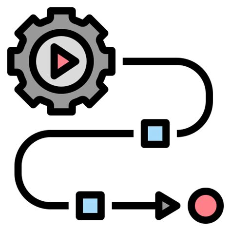 Icono de Planificación Noomtah Lineal color