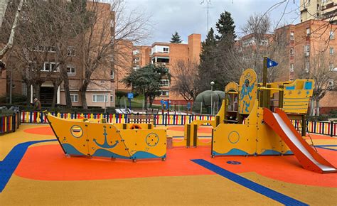 Industrias Agapito Instala Un Parque Infantil Accesible En Hortaleza