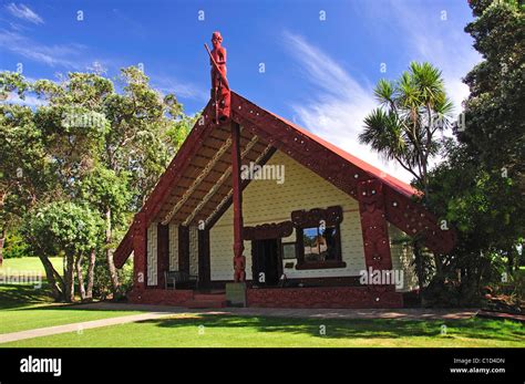 Te Whare Runanga Meeting House Waitangi Treaty Grounds Waitangi Bay