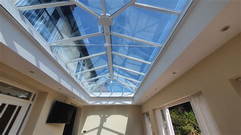 Twin Athena Electric Roof Lantern Blinds