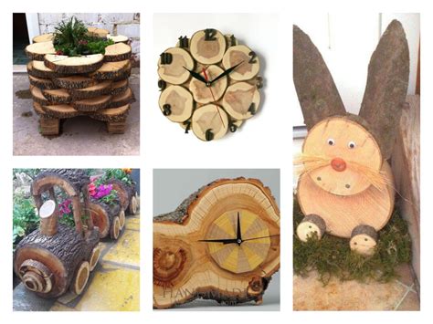 Impressive DIY Wood Slices Crafts Decor Inspirator