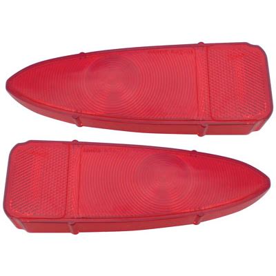 Tail Lamp Lens 1961 Special 4 Door Sedan Pair OPGI