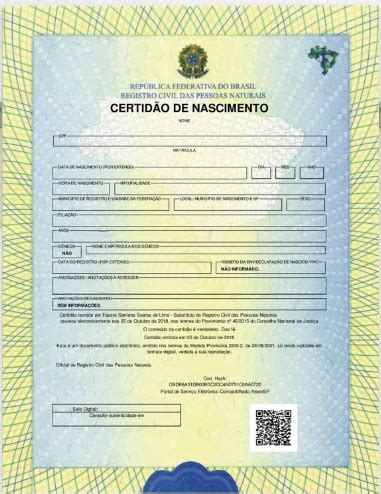 O Que É Declaração De Nascido Vivo - Portal do Cidadão: Declaração de Nascido Vivo