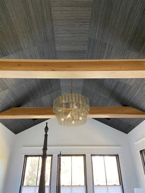 Grasscloth Dining Room Ceiling Grasscloth Wallpaper Wallpaper Ceiling