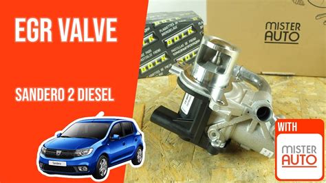 How To Replace The Egr Valve Sandero Mk Dci Youtube