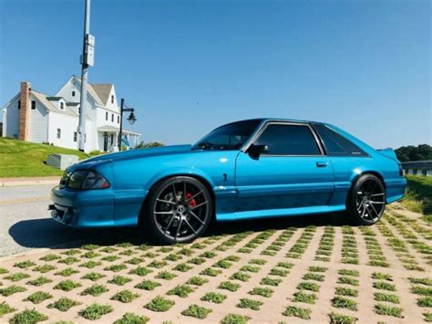 1993 Mustang Teal Cobra Classic Ford Mustang 1993 For Sale