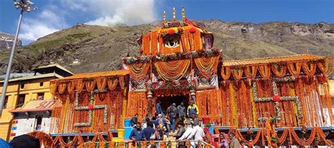 Badrinath Temple Opening Closing Date 2025