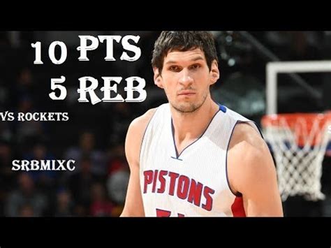 Boban Marjanovic 1o Pts 5 Reb Vs Houston Rockets Jan 6 2018 YouTube