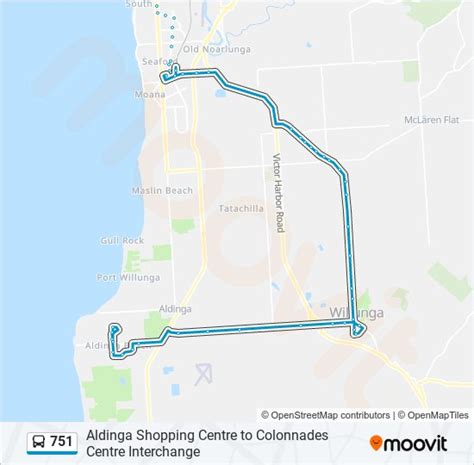 751 Route Schedules Stops Maps Aldinga Beach Updated