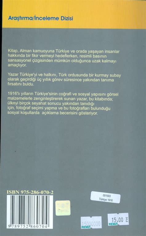 OKTAY ARAS Türkiye 1916