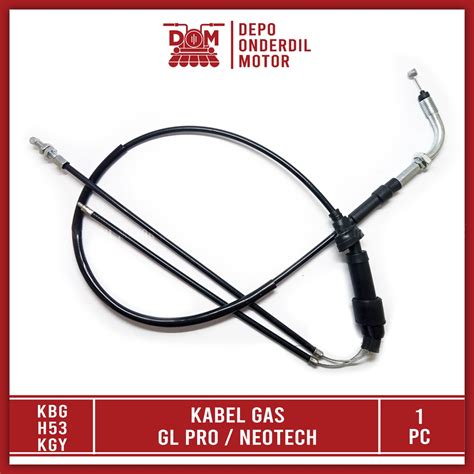 Jual Kabel Gas Gl Neotech Kagayaku Throttle Cable Seling Tali Kawat