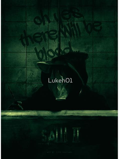 "Saw II Movie Poster" Poster for Sale by Lukeh01 | Redbubble