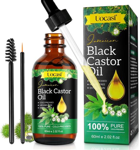 Jamaican Black Castor Oil 100 Pure And Organic Cold Pressed In Glass Bottles For