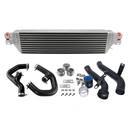 Dual Intercooler Turbo Exhaust Pipe Conversion Booster Tube Kit For V