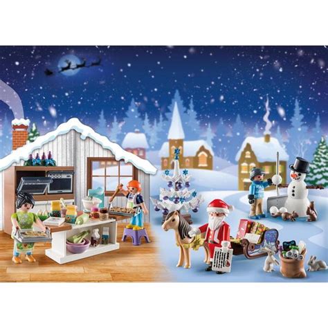 71088 Calendrier de l Avent Playmobil Pâtisserie de Noël sur King jouet