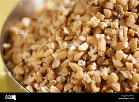 Uncooked Pinhead Oats Also Called Steel Cut Oats Stock Photo Alamy