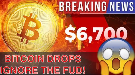 Bitcoin Price Drops But Don T Be Afraid Crypto Will Rise Again YouTube