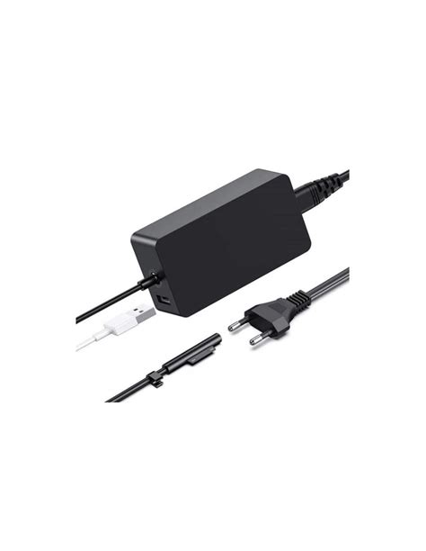 Cargador Surface Pro 15V 65W 4A USB 5v 1A