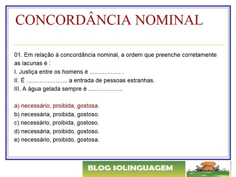 Atividades Concordancia Verbal E Nominal