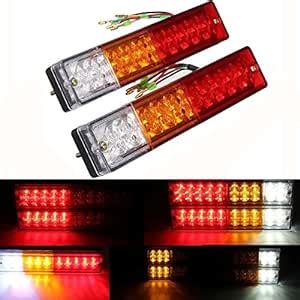 Amazon Zxlight 2x 20 LED Car Truck LED Trailer Tail Lights Turn