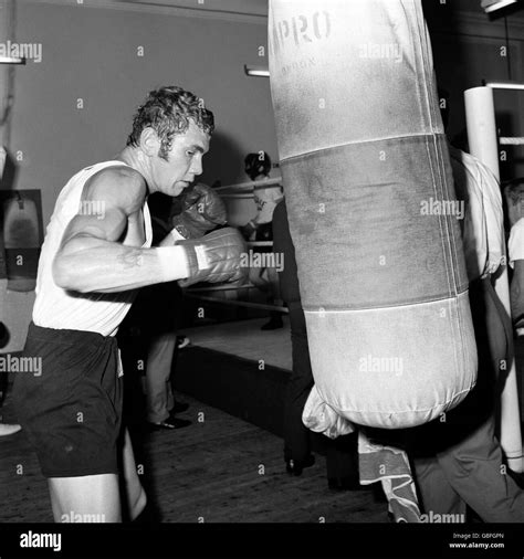 Boxing Chris Finnegan London 1968 Stock Photo Alamy