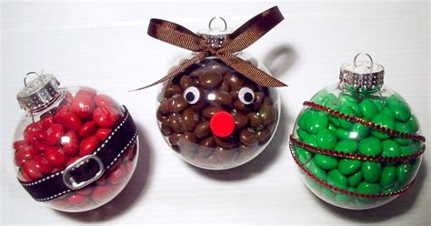 How To Make Your Own Mandm Candy Christmas Ornaments Homemade Christmas