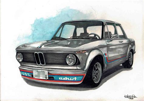 Bmw 2002 プロイラストレーターがオーダー制作