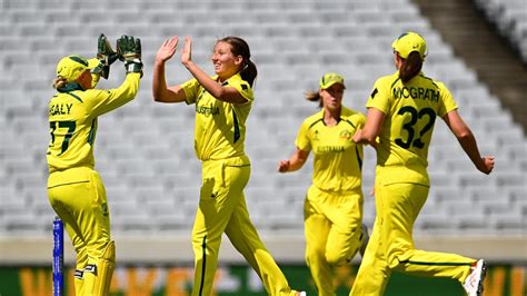 Womens Cricket World Cup 2022 Ellyse Perry 12 Ball Over Australia Vs