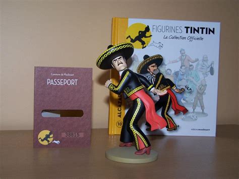 Tintin Moi Figurine Officielle N Le G N Ral Alcazar Lanceur De