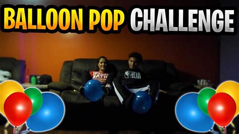 Couples Balloon Pop Challenge 🔥 Youtube