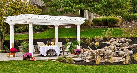 Outdoor Vinyl Pergola Kits