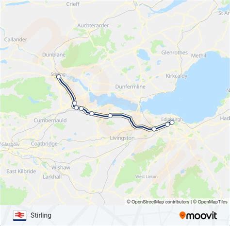 Scotrail Route Schedules Stops Maps Stirling Updated